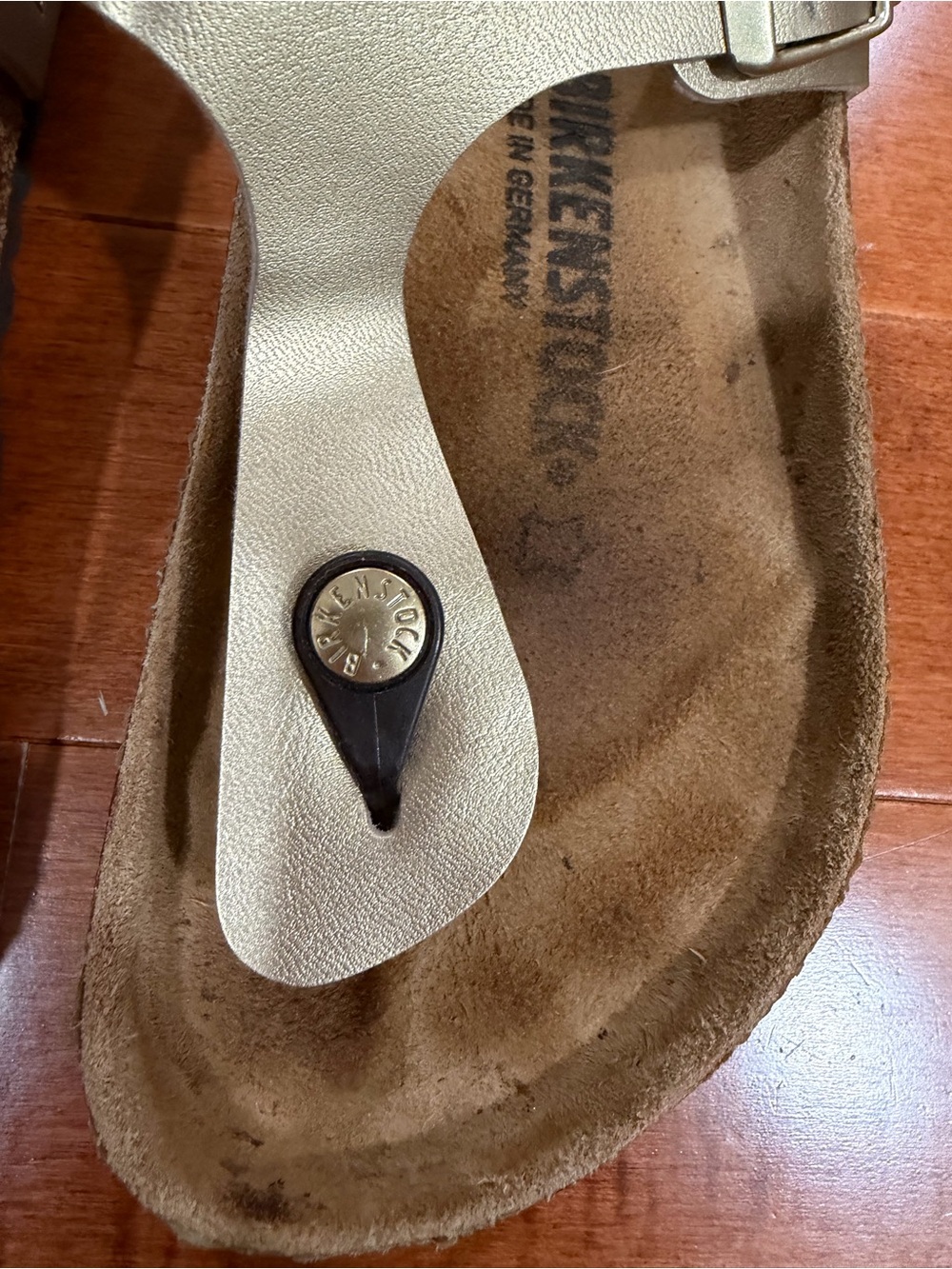 Birkenstock Gild Birko-Flor Thong Gizeh Sandals Shoes Sz. 37 (6) - Picture 3 of 6